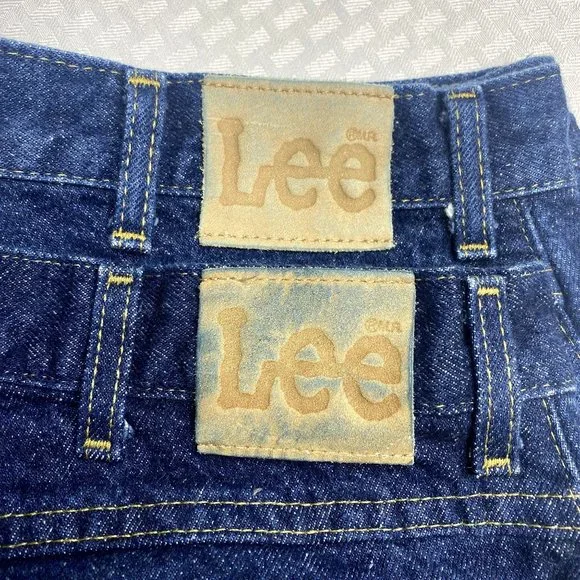 NWT Vintage Lee Jeans, dark wash, deadstock - Picture 7 of 12